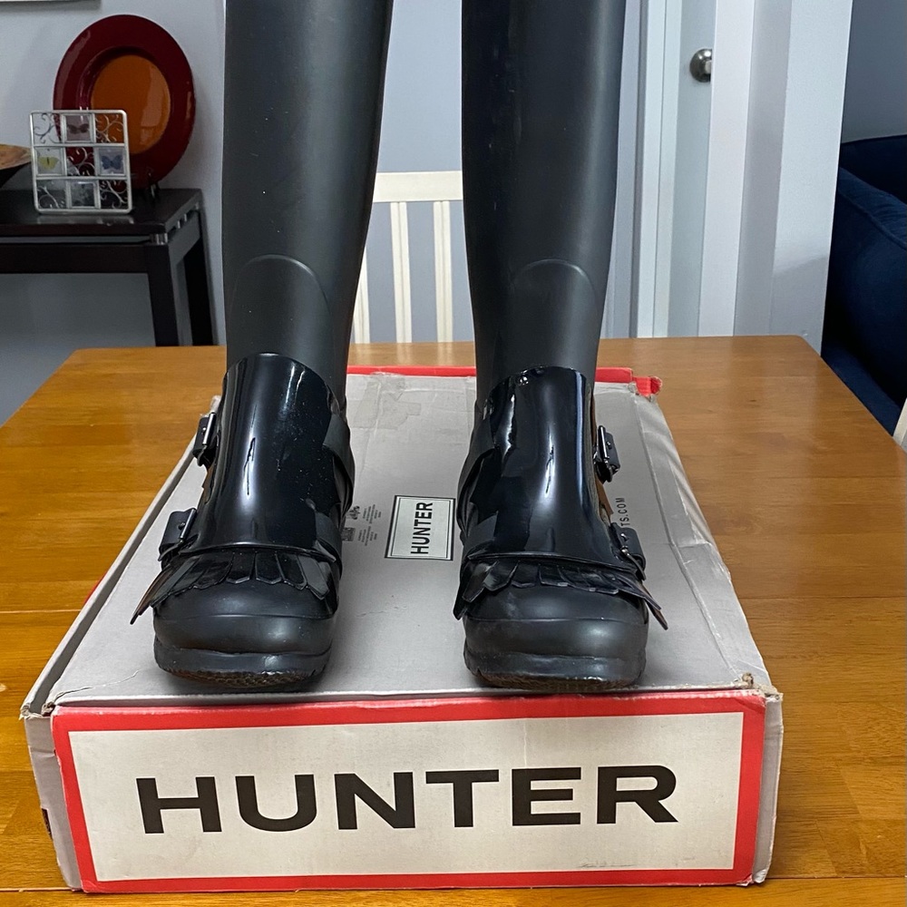 Women’s Tall Monk Hunter Boots.